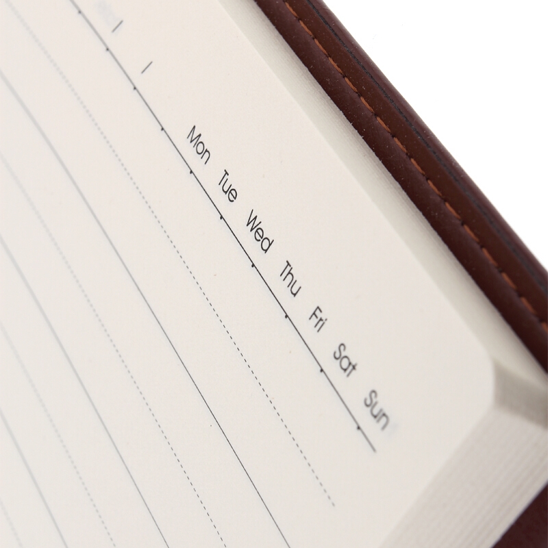 晨光 雅致办公皮革胶套本APY4G361（A5、100页）