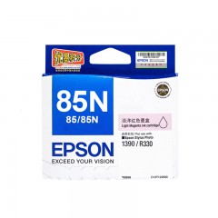 爱普生 85n墨盒 EPSON 1390 R330 T0851墨盒爱普生正品墨盒 T0856浅红色