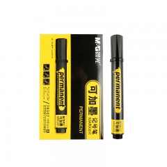 晨光 可加墨记号笔26302（黑、整盒10支起售）