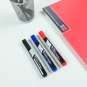 晨光 记号笔油性M01-APMY2204 （黑、整盒10支起售）