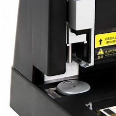 得力0130重型打孔器（孔距80mm，2孔装订，一次可订100页）