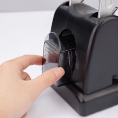 得力0130重型打孔器（孔距80mm，2孔装订，一次可订100页）