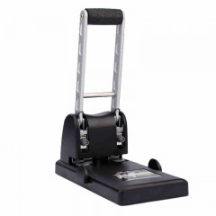得力0130重型打孔器（孔距80mm，2孔装订，一次可订100页）