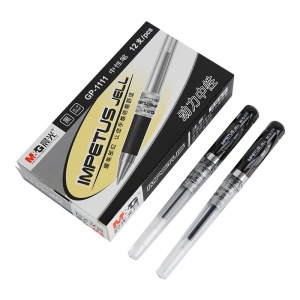 晨光中性笔天空5号GP1111黑0.7（12支/盒）（支）（整盒12支起售）