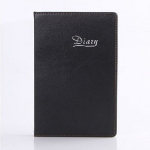 万里（wanli）商务黑皮面笔记本0925（25K、14.7CM*20.1CM、100张）