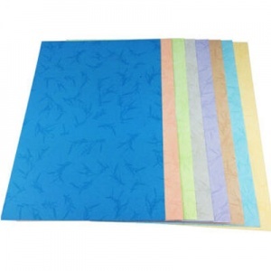 快惠 封面皮纹纸/合同封面纸/合同封皮（A3++、180g、100张/包）浅蓝（297*460mm）