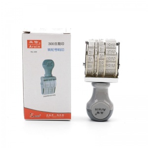 亚信300小号日期章 号码转轮组合可调日期印章 年月日