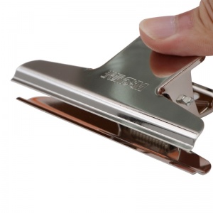 晨光-山形夹/不锈钢票夹ABS92638（102MM、每包3个起售）组