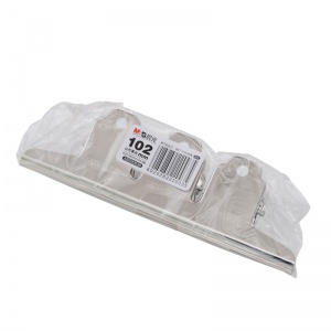 晨光-山形夹/不锈钢票夹ABS92638（102MM、每包3个起售）组