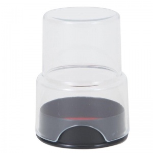 亚信 092印章盒带印台  印章盒直径 42mm/50mm 直径42mm/092