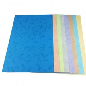 快惠 封面皮纹纸/合同封面纸/合同封皮（A3+、180g、100张/包）蓝