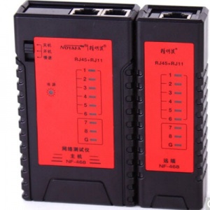 快惠-网络测试仪 可测试网络线 电话线 测线仪两用测线仪 网线 电话线