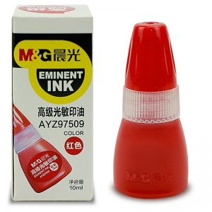 晨光 光敏印油AYZ97509（红、10ml）