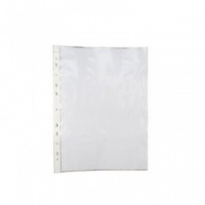 金亿利 透明资料袋/活页文件替芯保护袋303A-5（11孔、A4、100个）