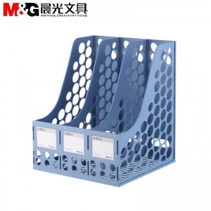 晨光文件筐/文件框ADM94739B（三栏、蓝色、优质）