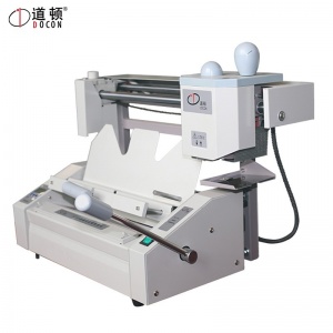 道顿 DC-30+ 手动桌面台式无线胶装机 热熔胶粒 标书 文件 书籍 装订机