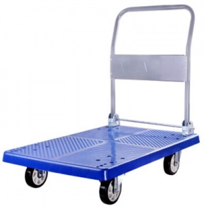 快惠（kuaihui）平板推车/载货板车/搬运车/平板车（胶板、中号60cm*95cm）