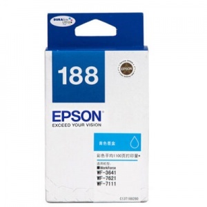 爱普生 T1882 青色墨盒 适用WF3641/WF7111/WF7621/WF7218/WF7728