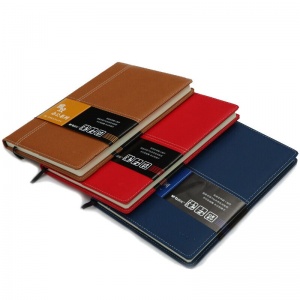 晨光 B5皮革胶套本124页(雅致办公)APY4K361【个】