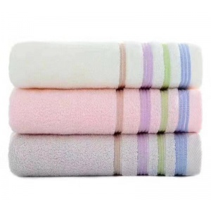 快惠-纯棉浴巾70*140（10条起售）不掉毛（条）