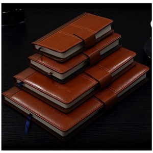 万里 高档商务皮面笔记本16-55（B5 18K）颜色随机