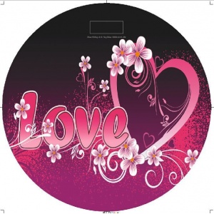 快惠 香山红叶 圆彩 电子秤