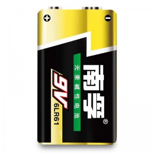 南孚 电池6LR61（9V）适用于遥控玩具、烟雾报警器、无线麦克风