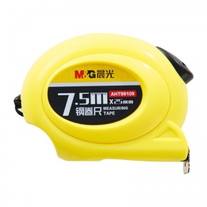 晨光（M&G）钢卷尺/测量尺/标准盒尺AHT99109自停顿版 7.5m