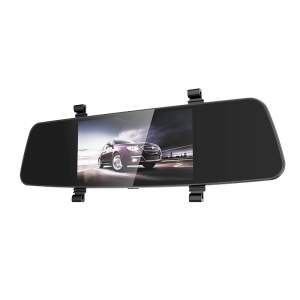 凌度A109行车记录仪触屏 前后双录 1080P高清夜视 倒车影像