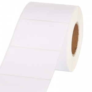 快惠（KUAIHUI）铜版不干胶条码标签纸（单排50mm高*50mm宽*1000张、10卷/包）卷