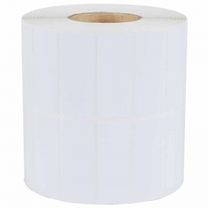 快惠（KUAIHUI）铜版不干胶条码标签纸（双排50mm高*40mm宽*2000张、10卷/包）卷