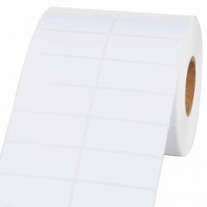 快惠（KUAIHUI）铜版不干胶条码标签纸（双排50mm高*20mm宽*4000张、10卷/包）卷