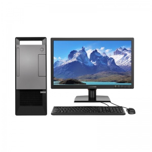 联想（Lenovo）扬天T4900v 商用台式电脑整机 酷睿I5-8400六核心/DVD/集成显卡