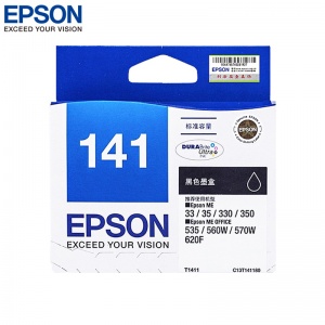 爱普生-墨盒 T1411 黑（适用 ME330/350/35/33 /960/570W/620F）国产