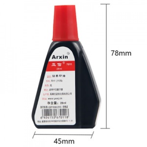亚信 回墨印油 7011（28ml）红