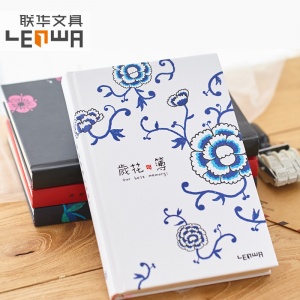 联华 硬抄本/笔记本/岁花簿LYA61121-0339CD（A6(64k)144mm×105mm）