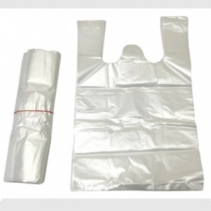 快惠 白色透明塑料袋/食品袋（47cm*70cm、40个左右/卷）