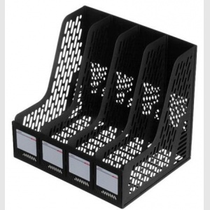 晨光(M&G)ADMN4398 四联文件框 黑色 1个装