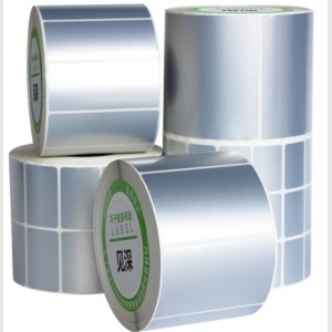 快惠-亚银标签纸（100mm*80mm*500粒）卷