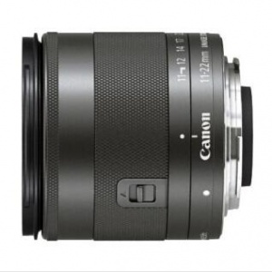 佳能 11-22mm变焦镜头（适用M50 M62 M200） 黑色