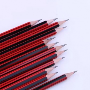 晨光 AWP30802 HB木杆铅笔红黑抽条（整盒12支起售）