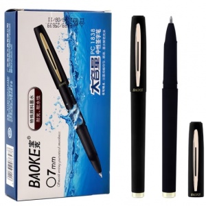 宝克 PC1838 0.7mm大容量中性笔 黑色 12支/盒
