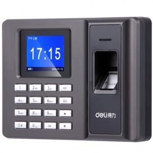 得力（deli） 考勤机家用办公指纹考勤机 2250Z（1000枚指纹容量）