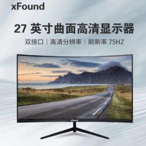 方正 27寸曲面高清显示器