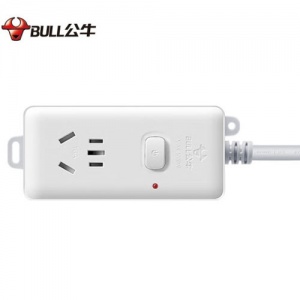 公牛 大功率插座/空调插座104D（16A/4000w、1位、1米）	