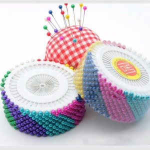 快惠 盘珠针大头针/定位针/彩色 一盘480枚