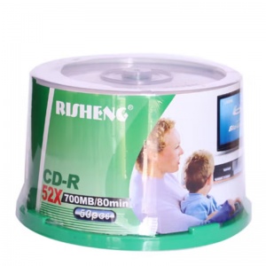 香蕉 小CD-R刻录盘空白光盘（220MB、50片/盒）