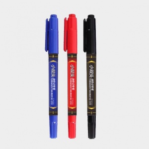 金亿利 双头记号笔5G-1315（红、整盒12支起售）	