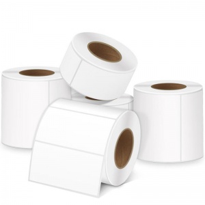 快惠 铜板标签纸（100mm*100mm*500张）卷	